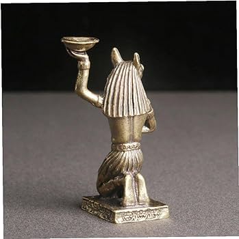 Amazon.co.jp: エジプト像 エジプトアヌビス像 真鍮 古代